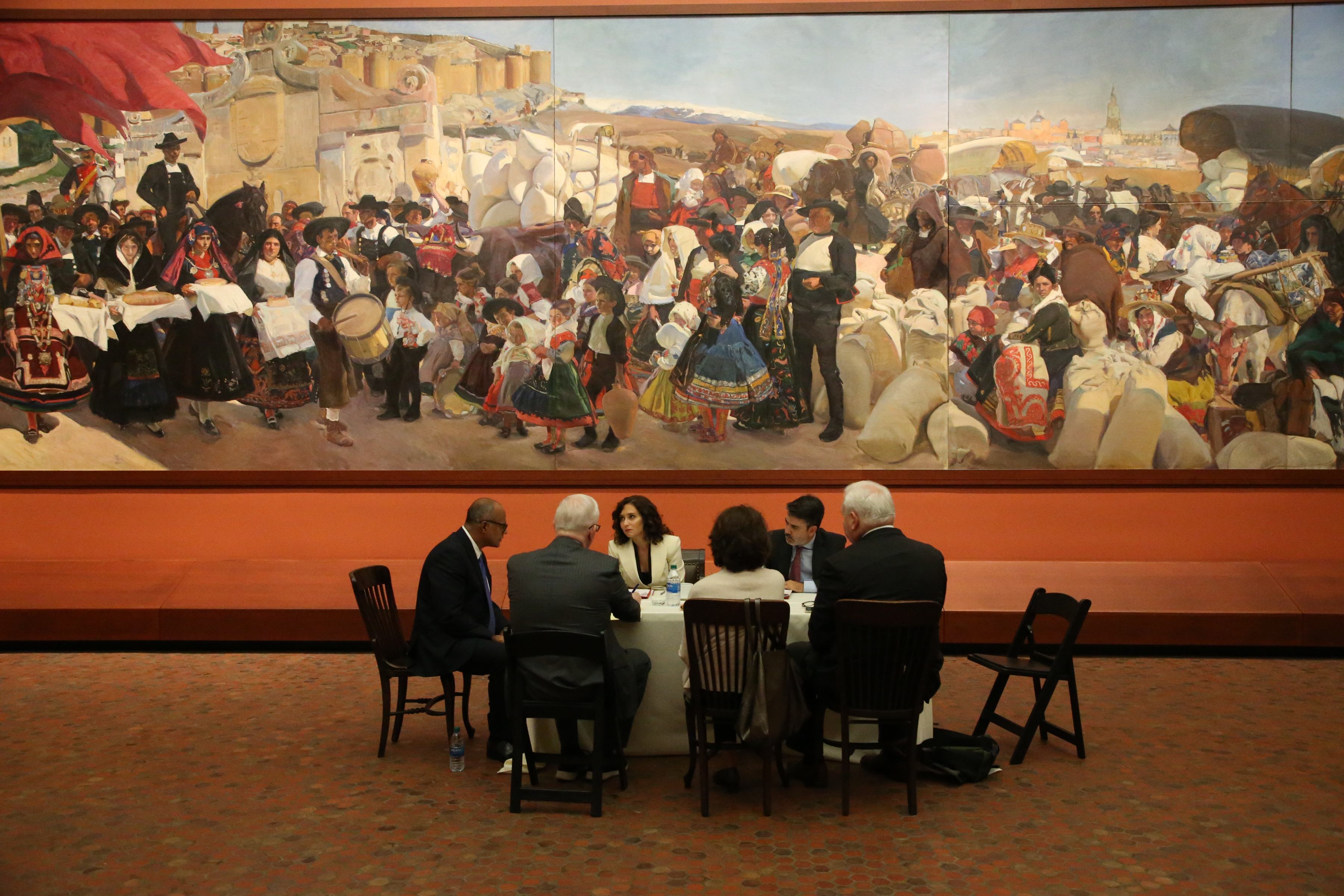 European government delegation, private roadshow session, New York